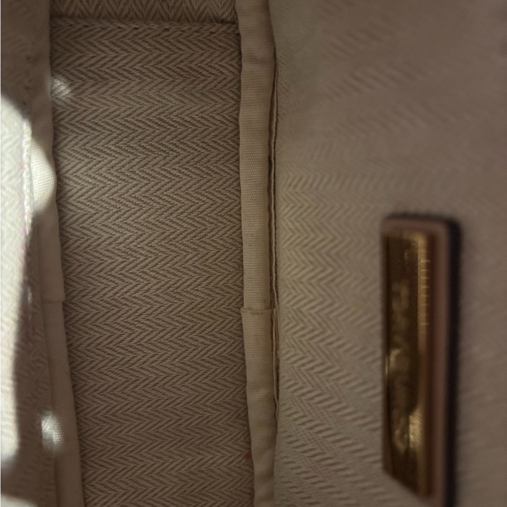Tory Burch Tan/pinkChevron Crossbody Bag - Picture 2 of 5